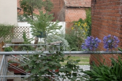 Blick über die Terrasse